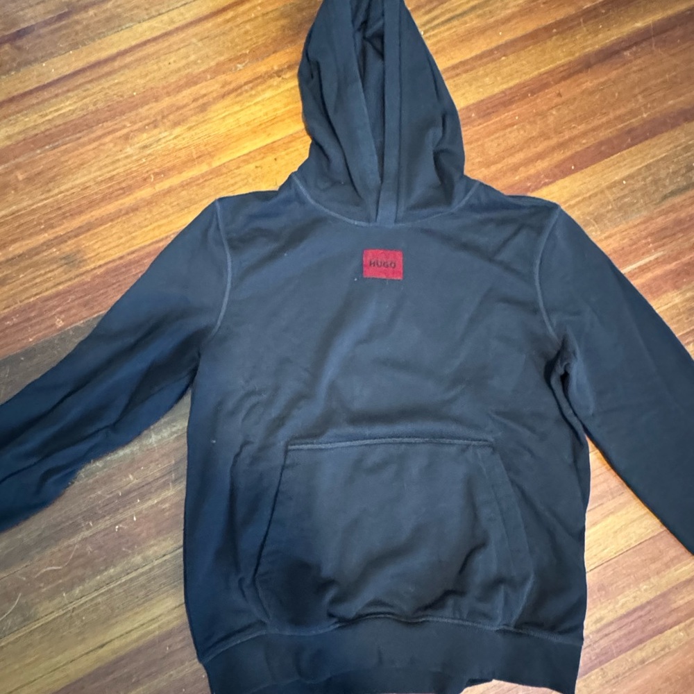 HUGO Dark Blue Men's Hoodie